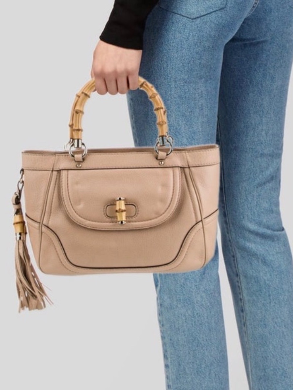 Gucci BAMBOO TOP HANDLE BAG